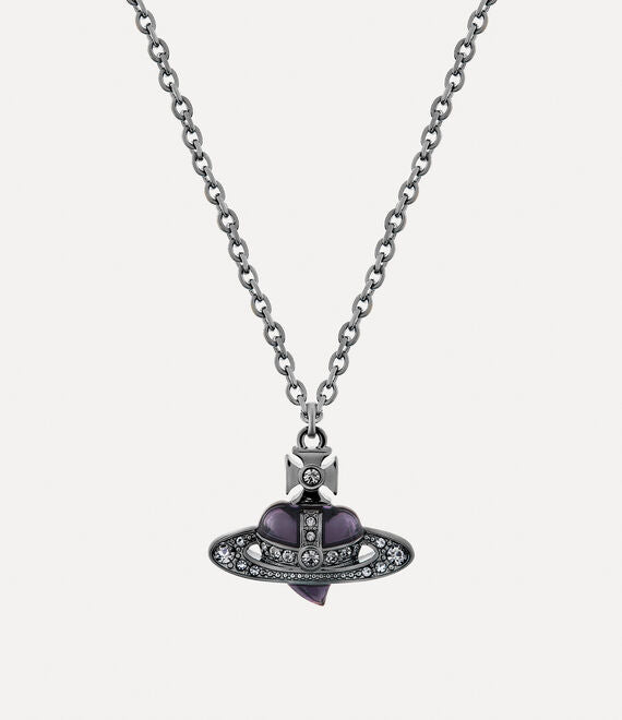 Vivienne Westwood MAN. diamante heart pendant 愛心土星項鍊