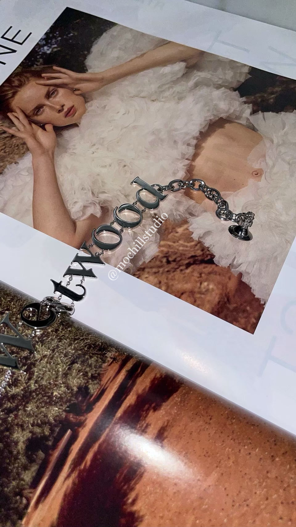 Vivienne Westwood Choker 經典LOGO土星頸鍊(共2色!)