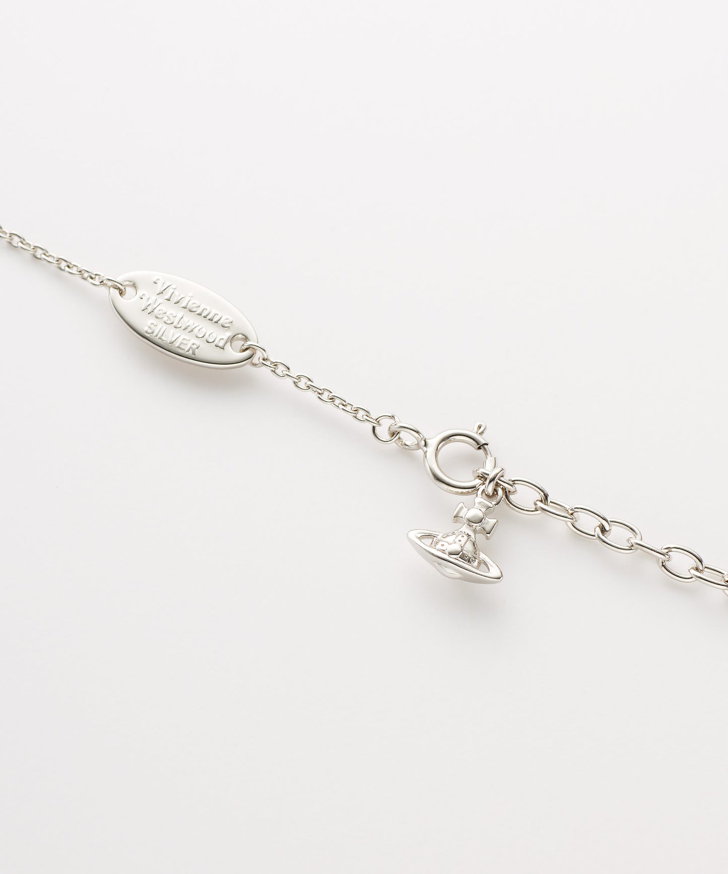 Vivienne Westwood Oslo Necklace 純銀立體土星項鍊