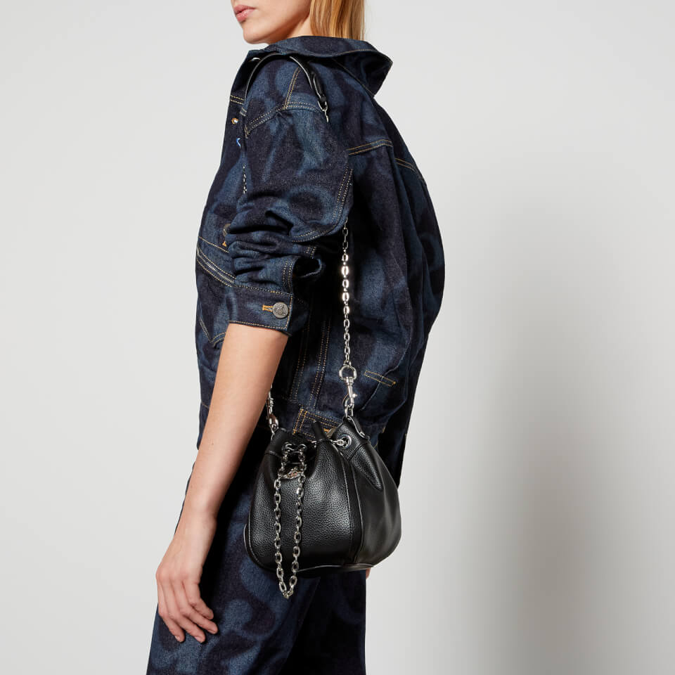 Vivienne Westwood Chrissy small Bucket bag 鏈條手提肩背包