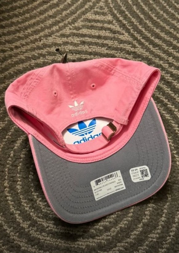 (現貨!)ADIDAS ORIGINALS RELAXED STRAPBACK BLISS PINK 大LOGO刺繡老帽