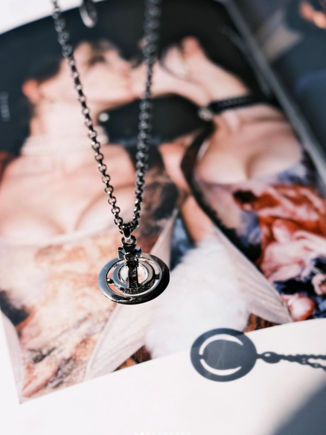 Vivienne Westwood New Petite Necklace 小號立體土星項鍊 (共4色!)
