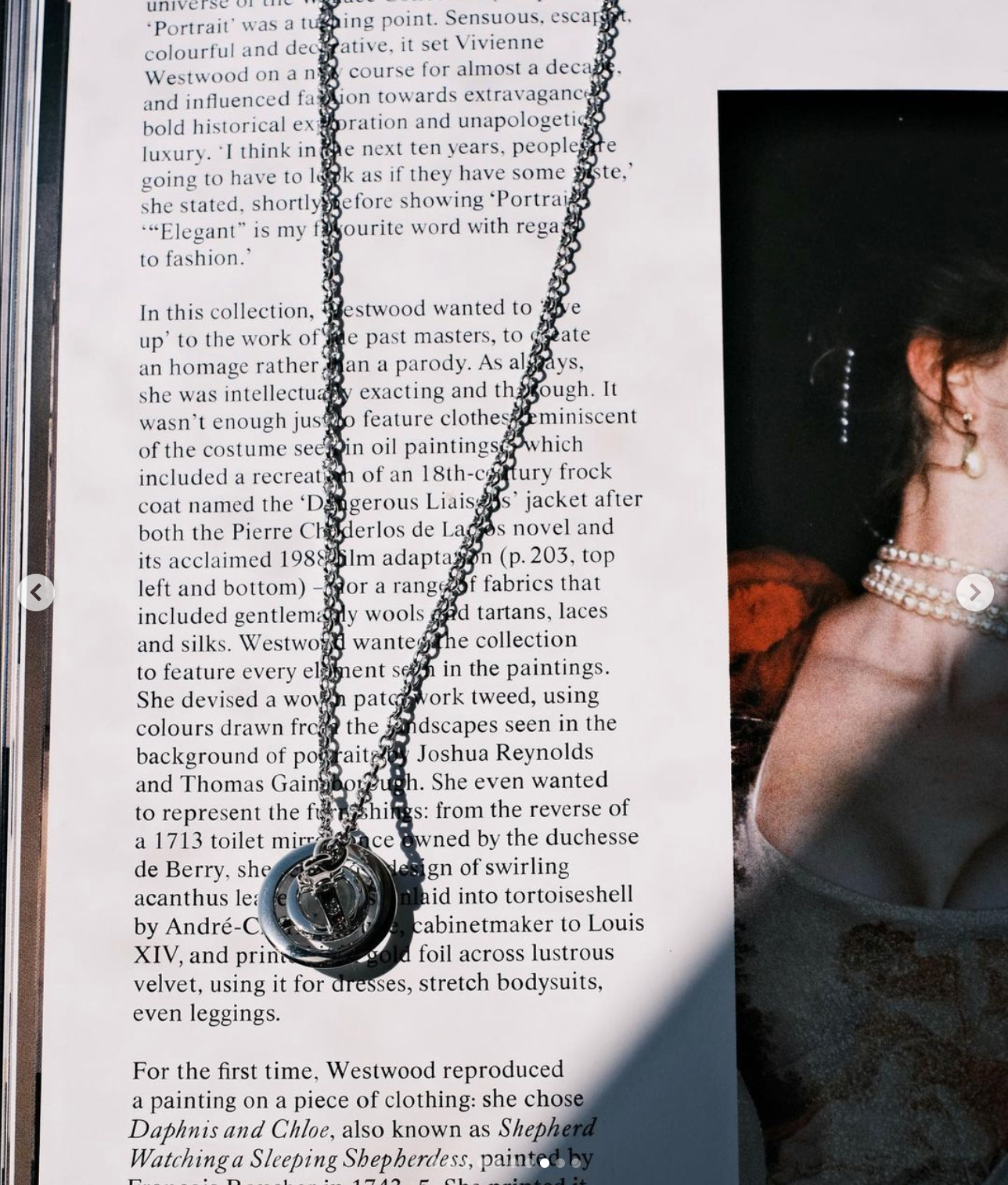 Vivienne Westwood New Petite Necklace 小號立體土星項鍊 (共4色!)