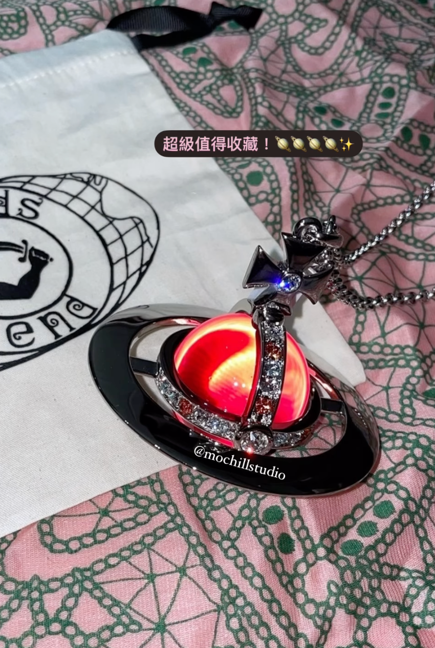 (斷貨中)Vivienne Westwood World's End Giant Orb Necklace 限定限量世界末日巨型土星項鍊