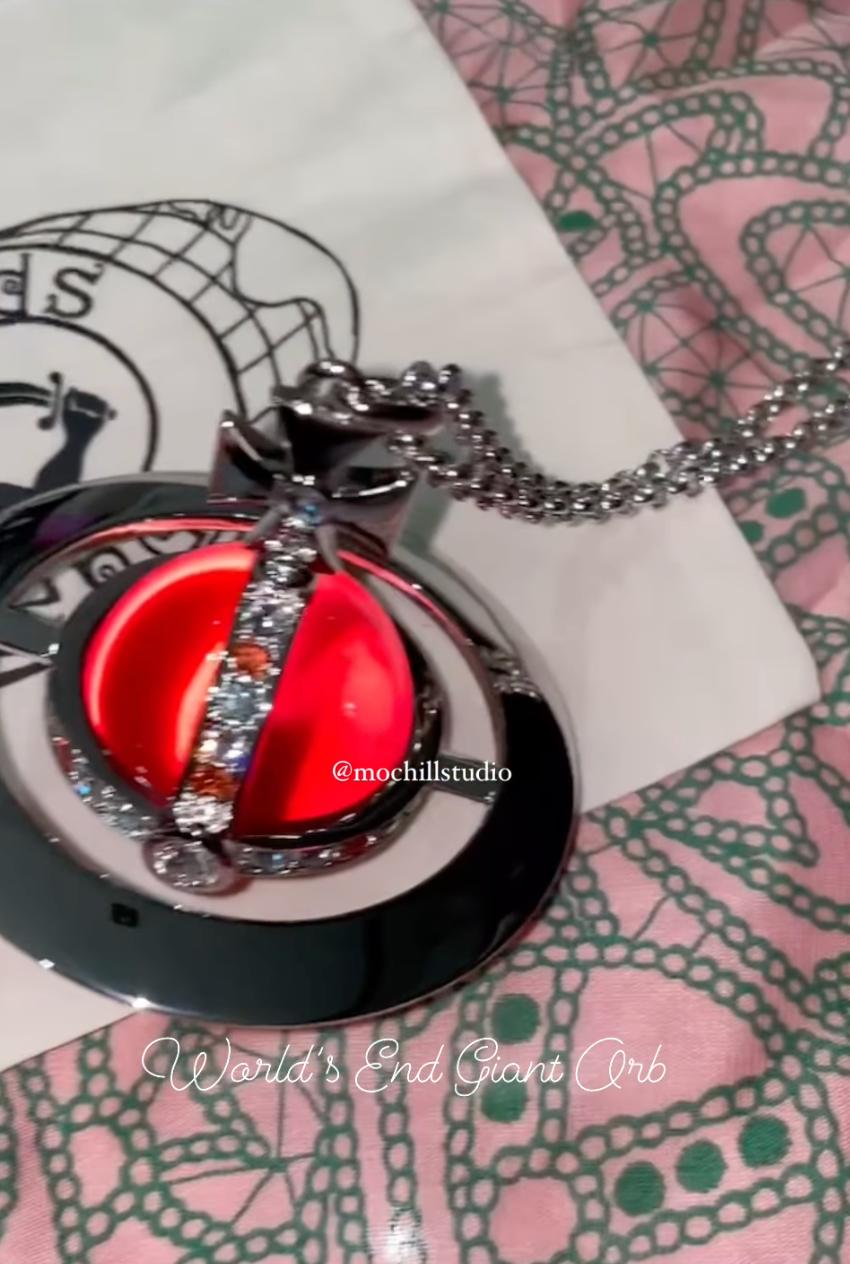 (斷貨中)Vivienne Westwood World's End Giant Orb Necklace 限定限量世界末日巨型土星項鍊