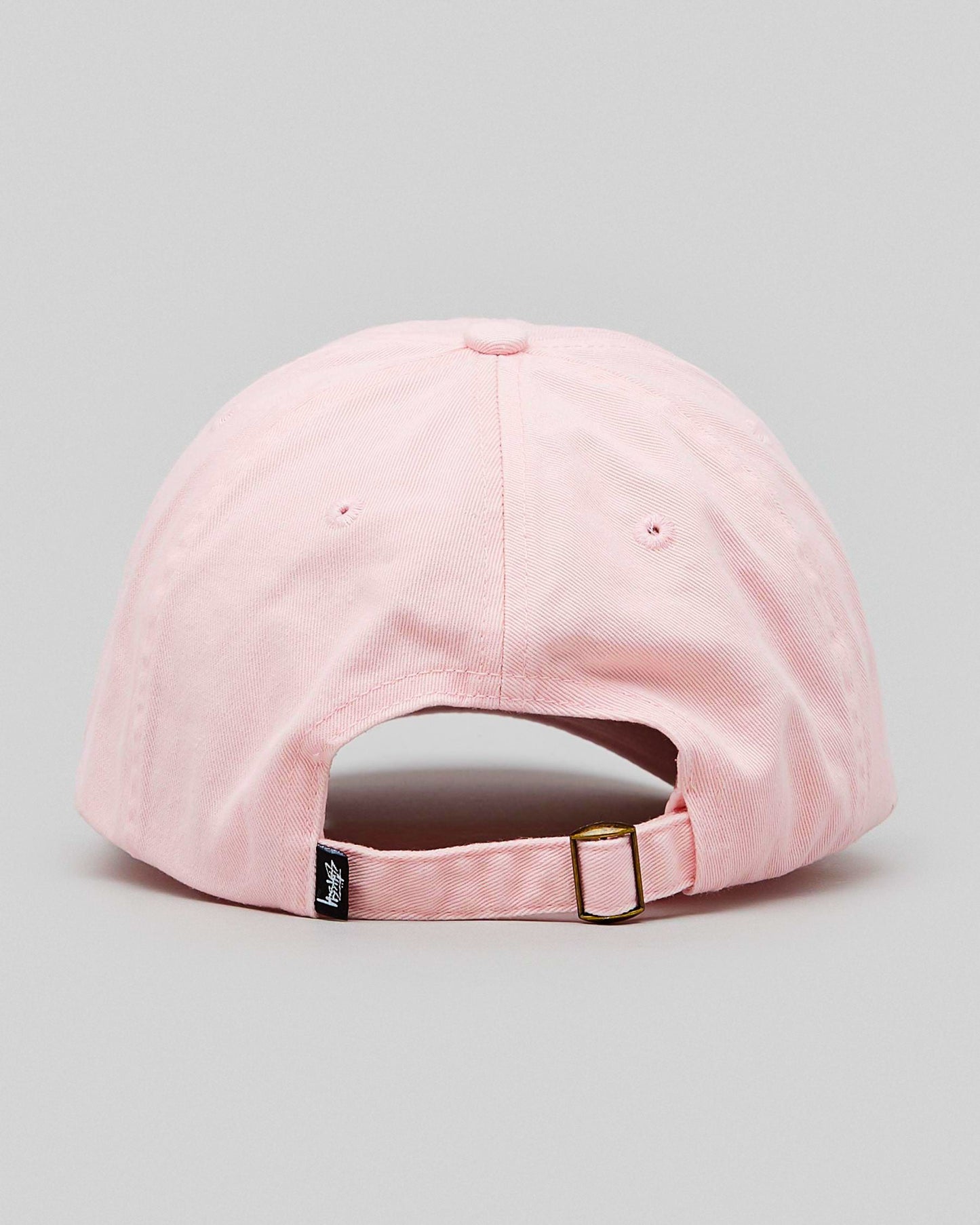 (現貨!)Stussy STOCK LOW CAP CLOUD PINK 刺繡棉質老帽