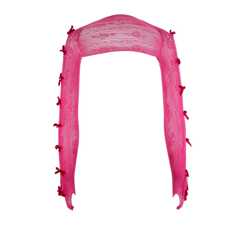 (現貨!)Nφ DRESS 絲絨蝴蝶結蕾絲袖套 (共3色!)