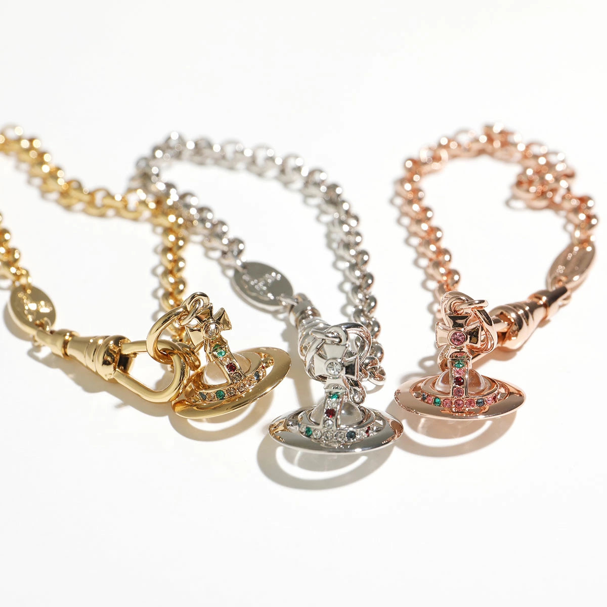 Vivienne Westwood New Petite Bracelet 小號立體土星手鍊 (共4色!)