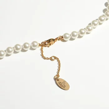 Vivienne Westwood Lucrece Pearl Necklace 別針土星珍珠項鍊(共2色!)