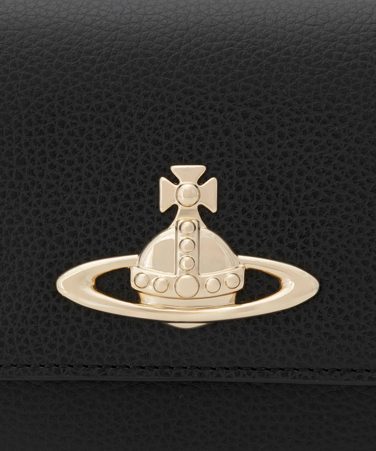 Vivienne Westwood Executive 立體土星雙折口金短夾