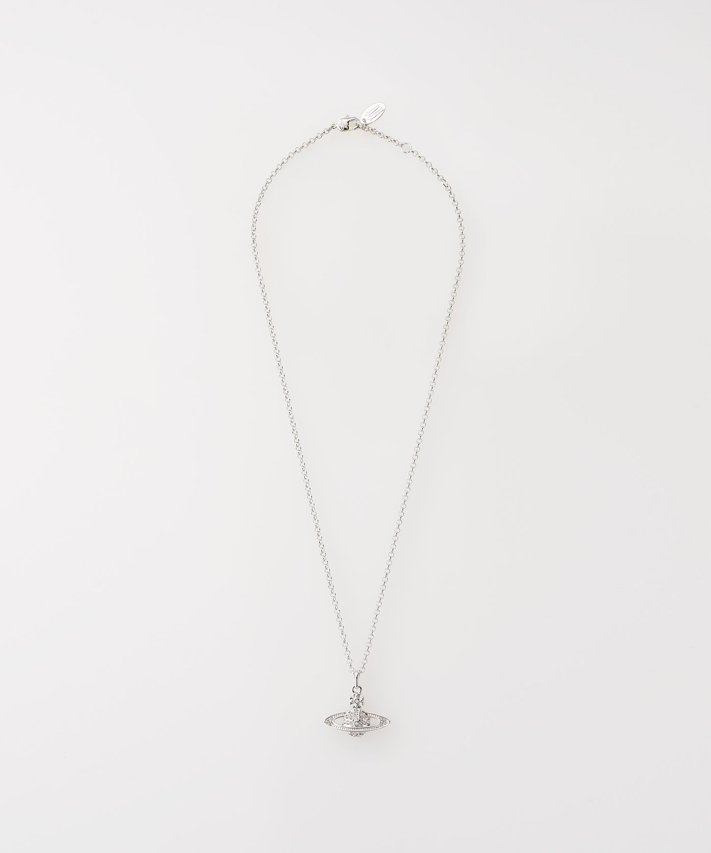 Vivienne Westwood Mini Bas Relief Necklace 經典滿鑽土星項鍊(共4色!)