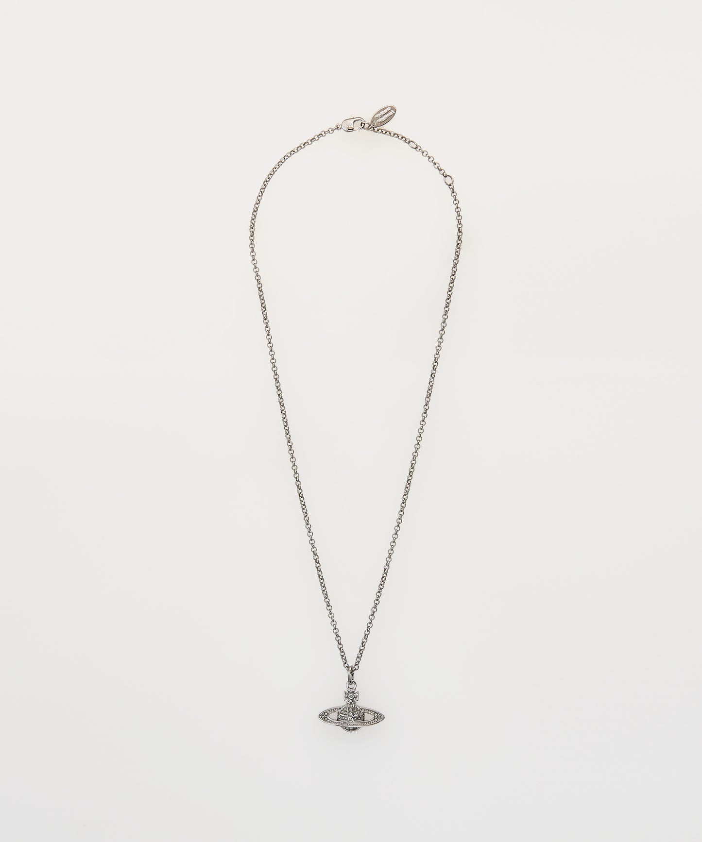 Vivienne Westwood Mini Bas Relief Necklace 經典滿鑽土星項鍊(共4色!)