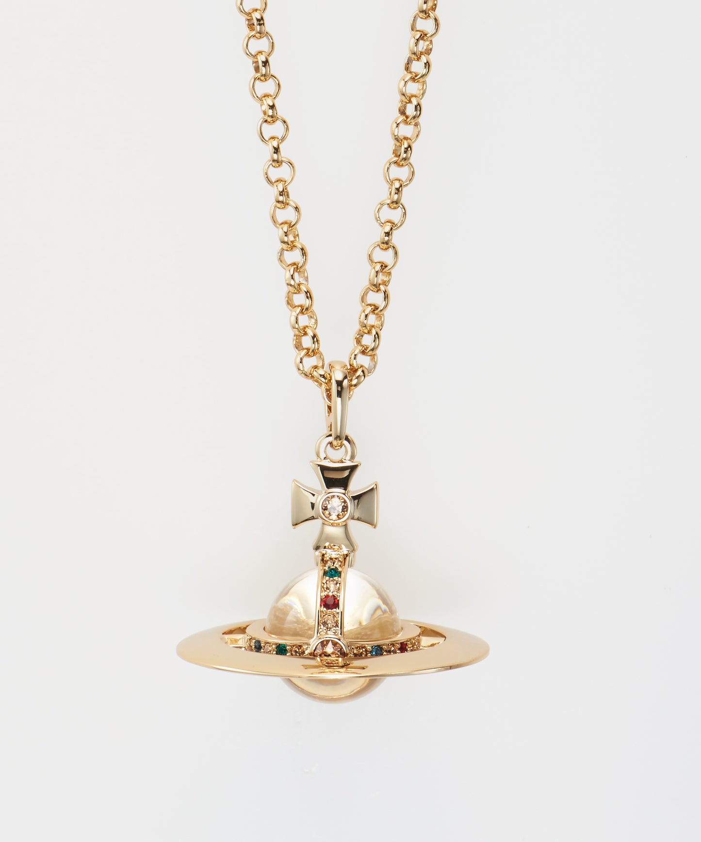 Vivienne Westwood Small Orb Necklace 大號立體土星項鍊 (共4色!)