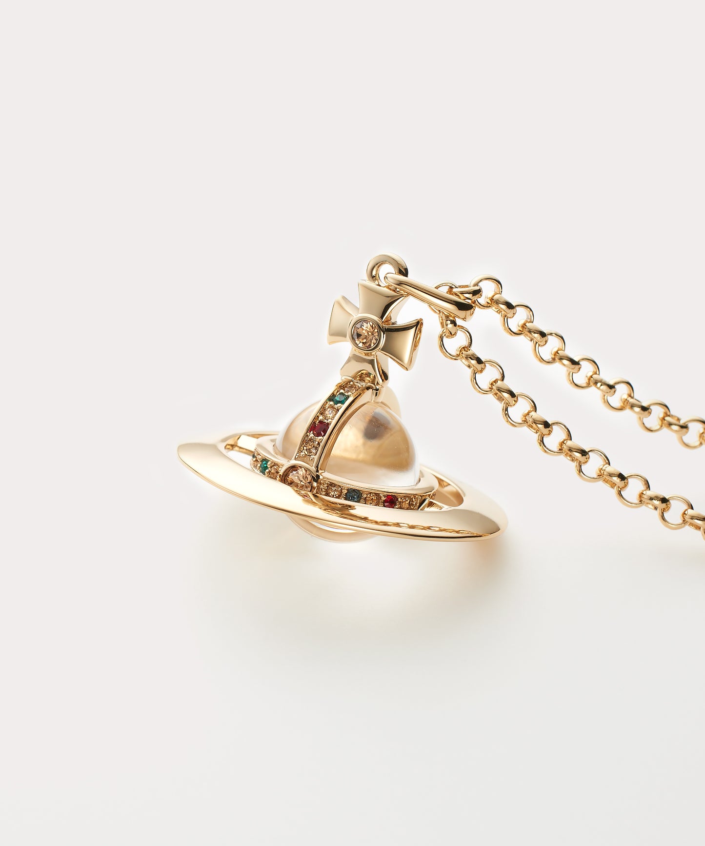 Vivienne Westwood Small Orb Necklace 大號立體土星項鍊 (共4色!)