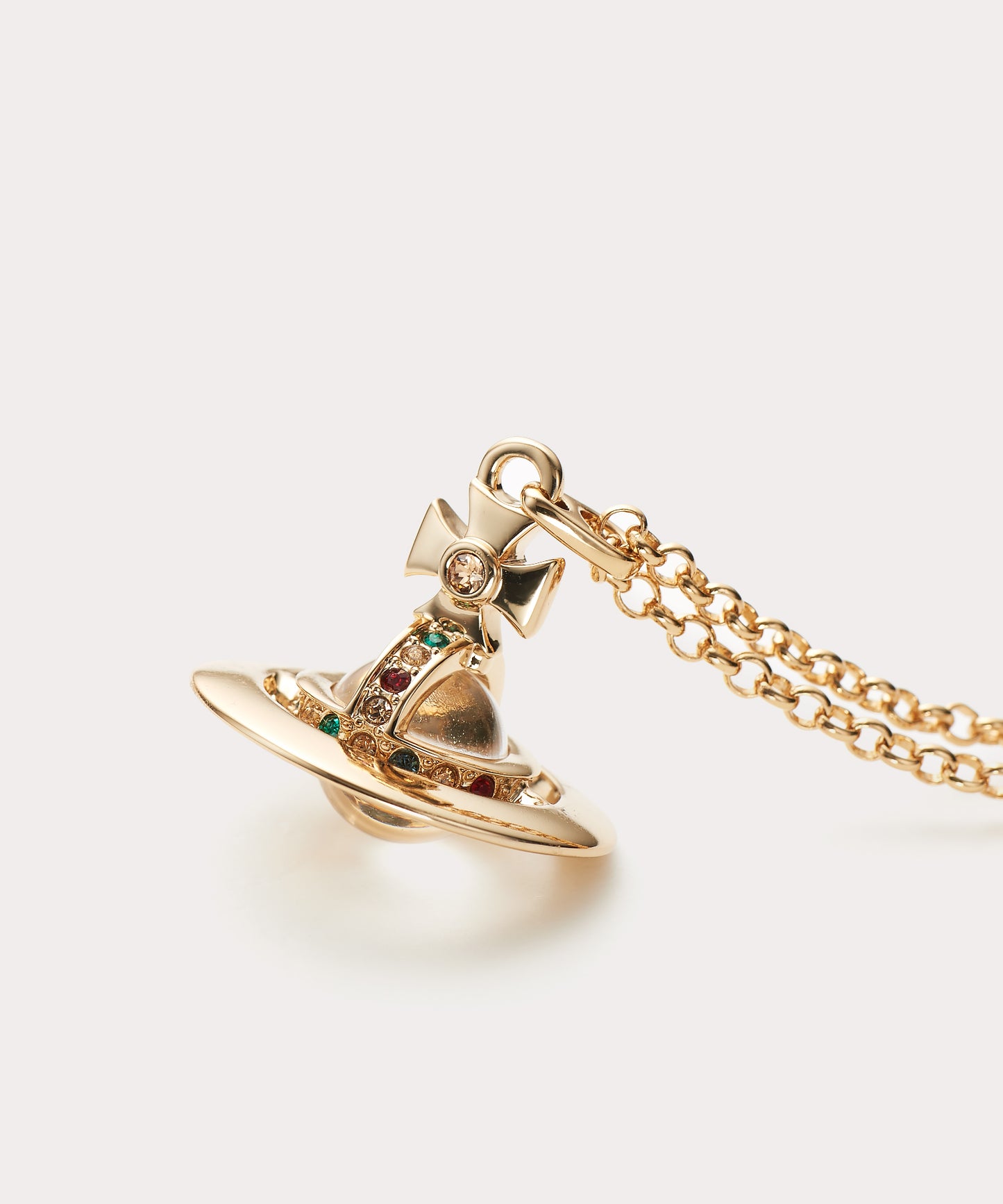 Vivienne Westwood Tiny Orb Necklace 中號立體土星項鍊 (共4色!)