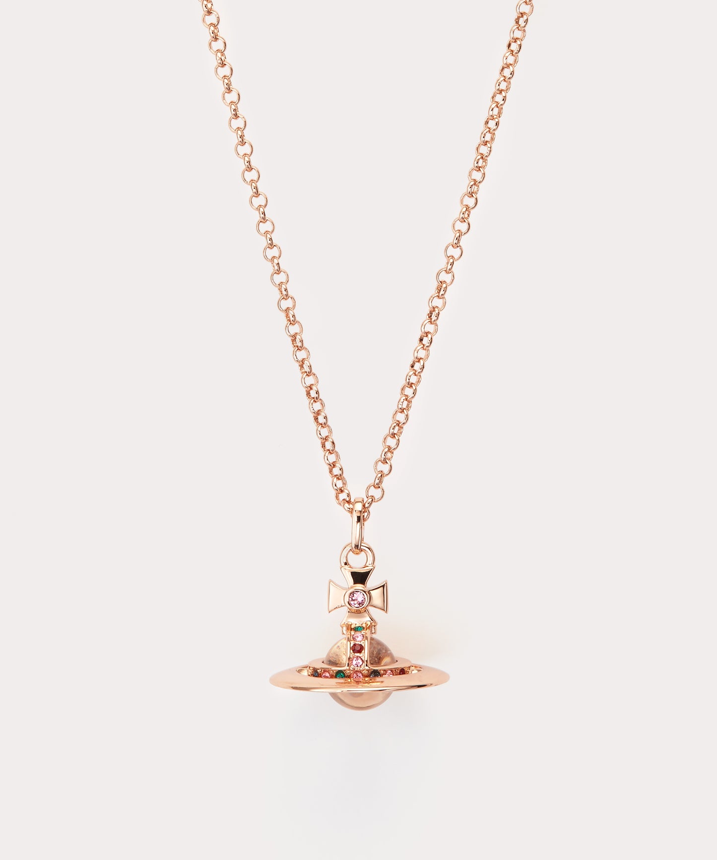 Vivienne Westwood Tiny Orb Necklace 中號立體土星項鍊 (共4色!)