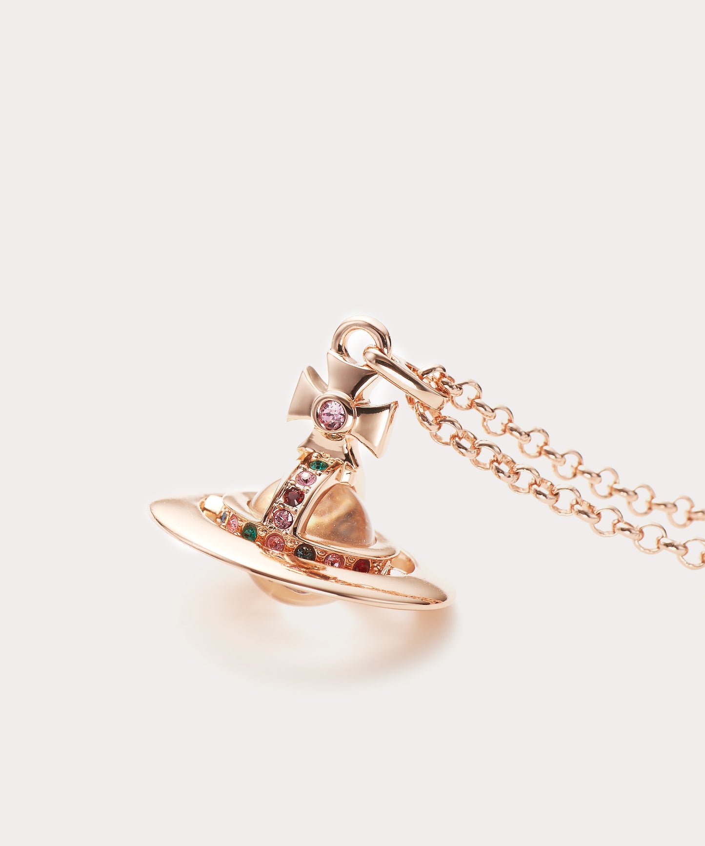 Vivienne Westwood Tiny Orb Necklace 中號立體土星項鍊 (共4色!)