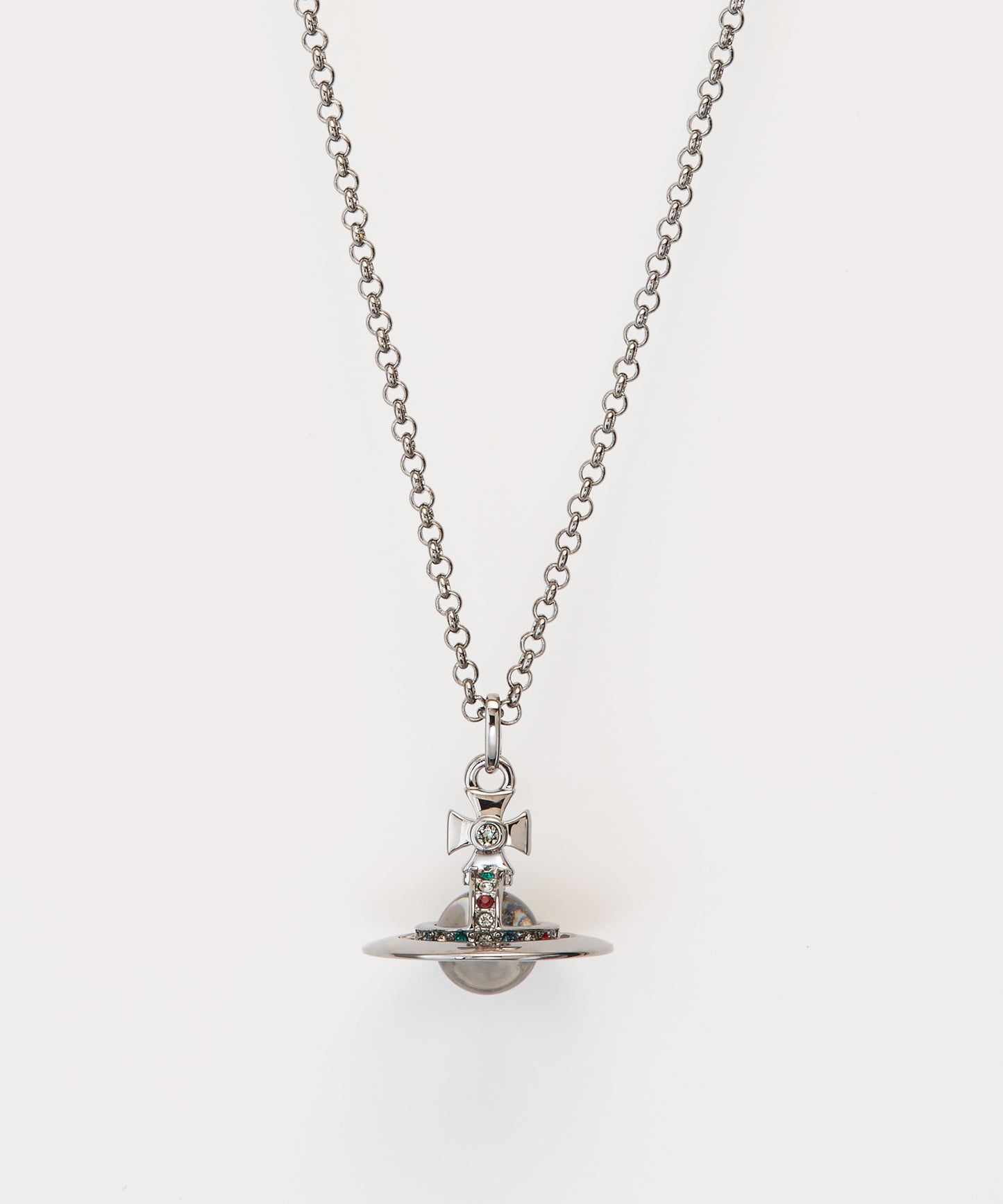 Vivienne Westwood Tiny Orb Necklace 中號立體土星項鍊 (共4色!)