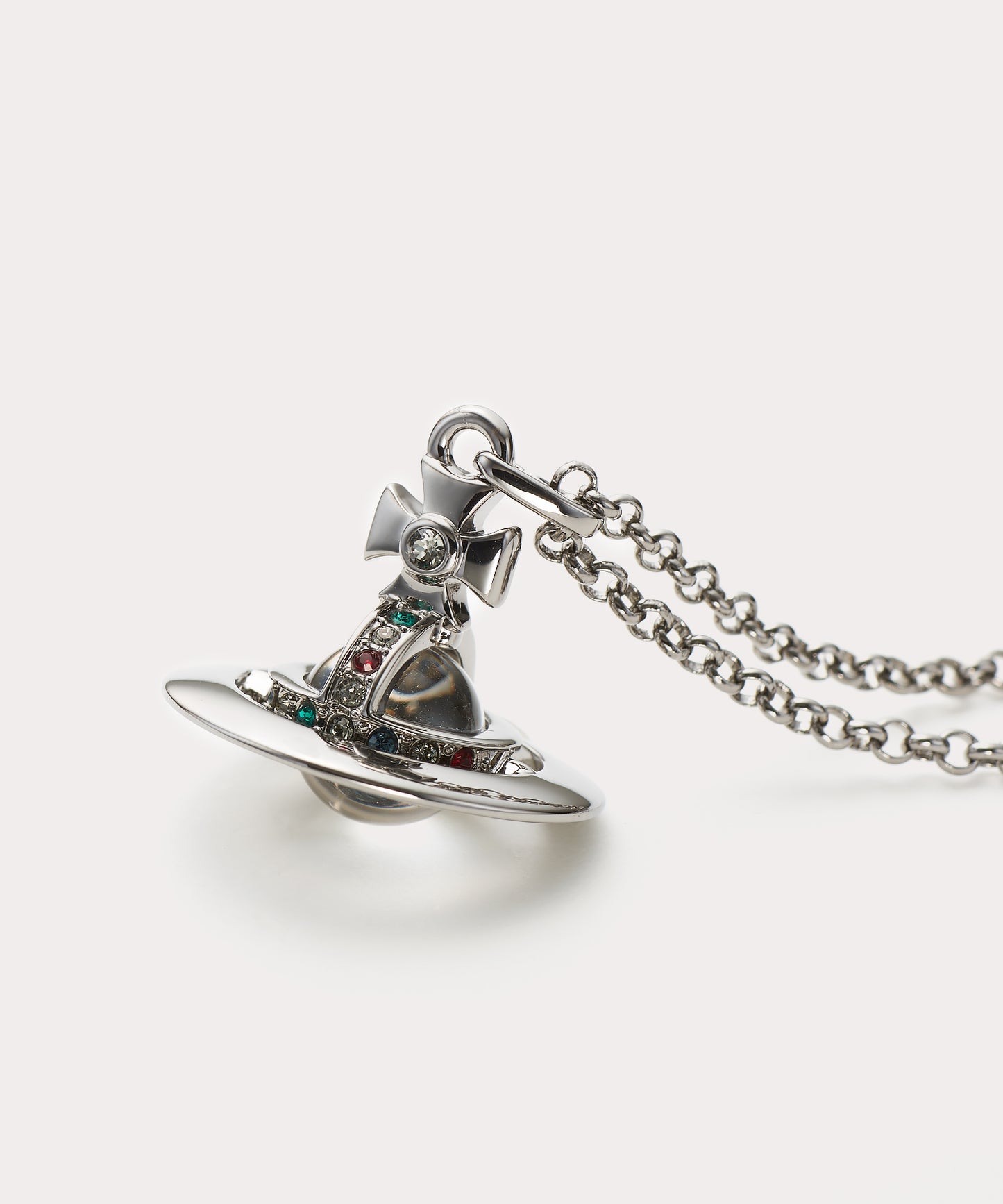 Vivienne Westwood Tiny Orb Necklace 中號立體土星項鍊 (共4色!)
