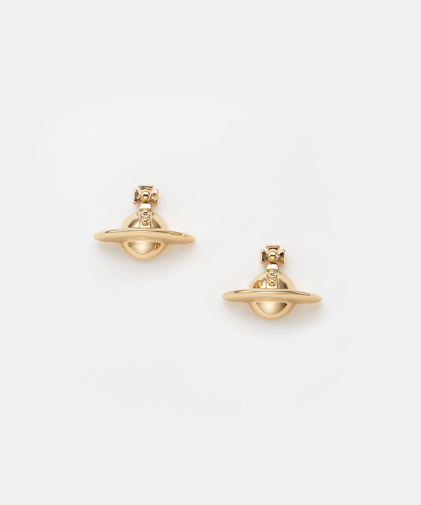 Vivienne Westwood Solid Saturn Earrings 經典半立體土星耳環(共4色!)