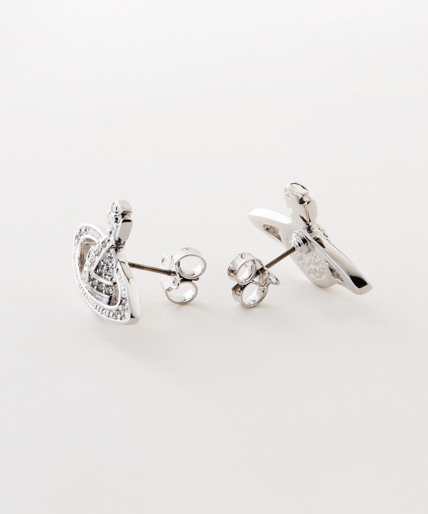 Vivienne Westwood Mini Bas Relief Earrings 經典滿鑽土星耳環(多色!)