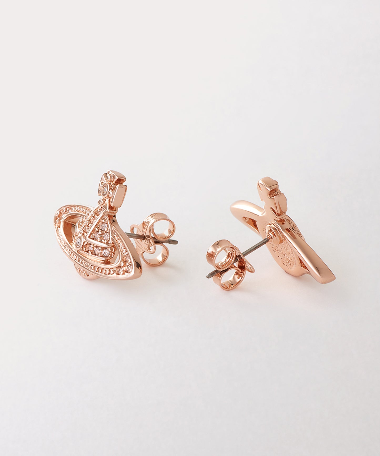 Vivienne Westwood Mini Bas Relief Earrings 經典滿鑽土星耳環(多色!)