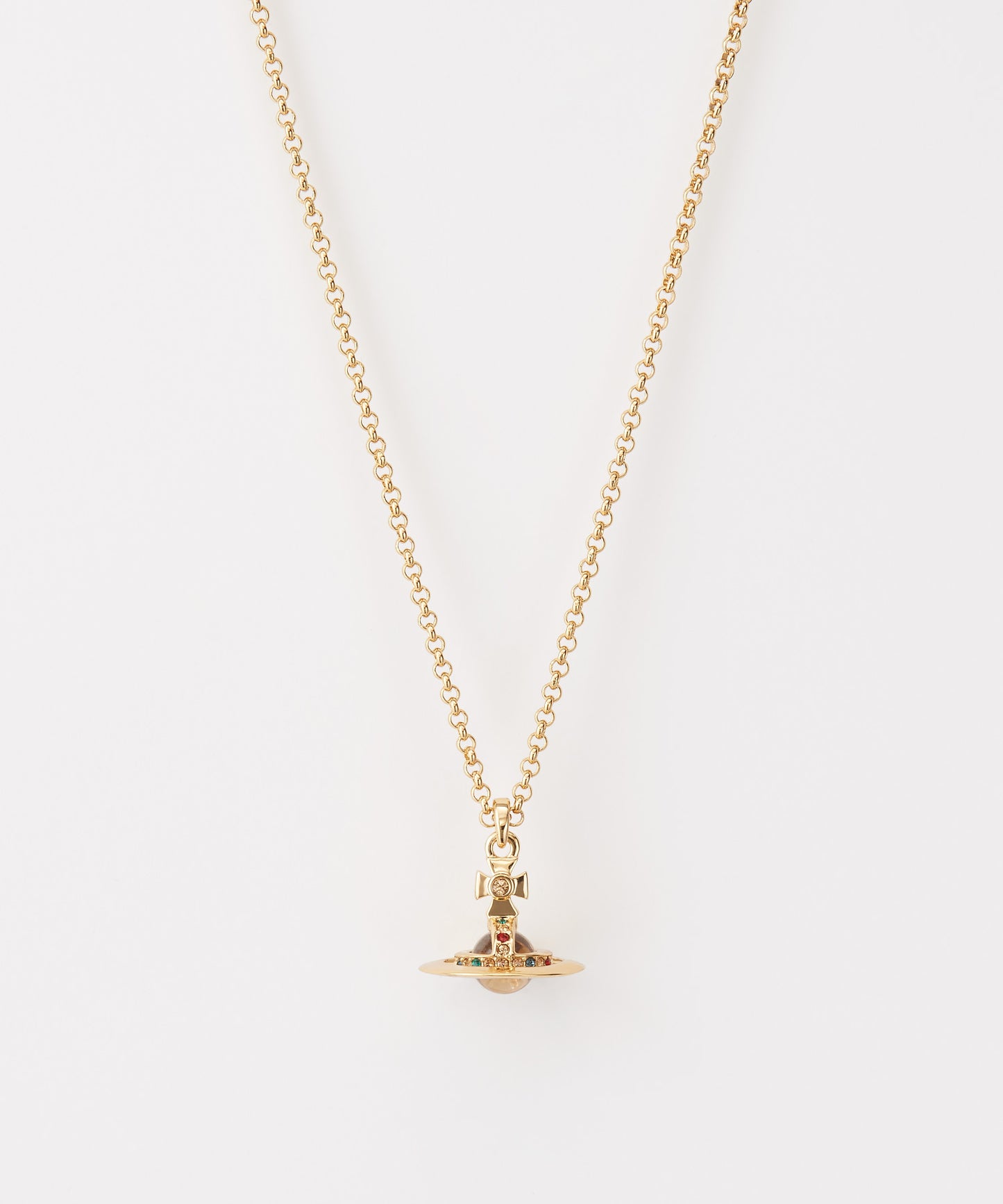 Vivienne Westwood New Petite Necklace 小號立體土星項鍊 (共4色!)