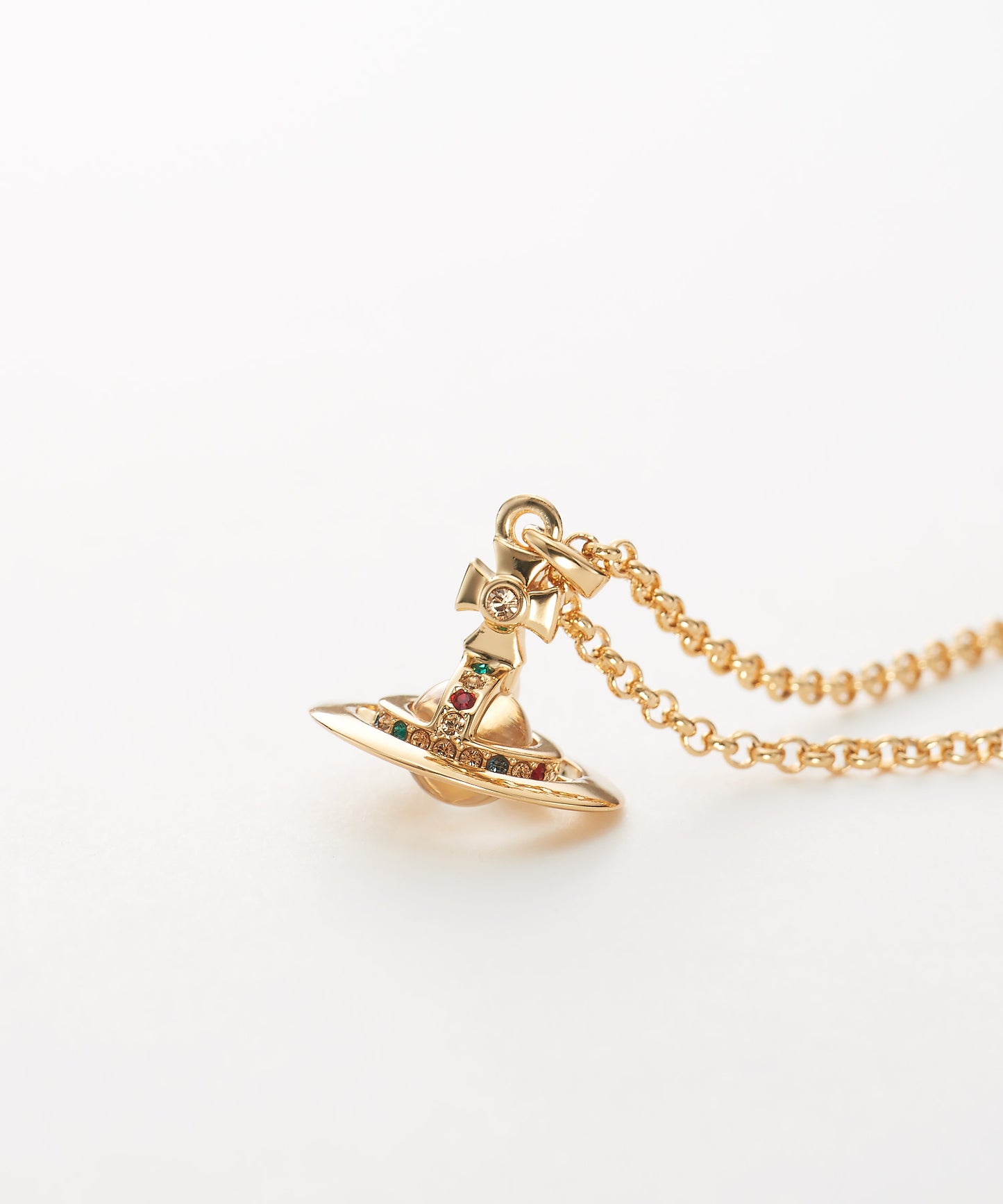 Vivienne Westwood New Petite Necklace 小號立體土星項鍊 (共4色!)