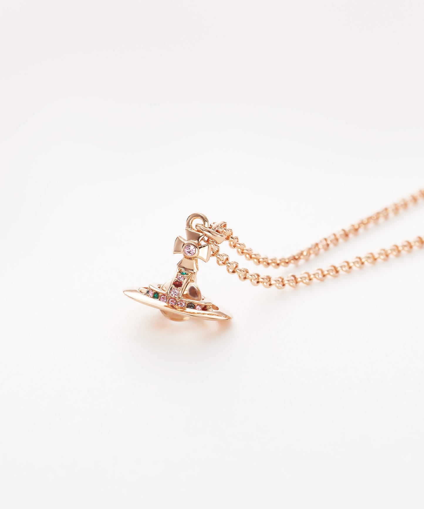 Vivienne Westwood New Petite Necklace 小號立體土星項鍊 (共4色!)