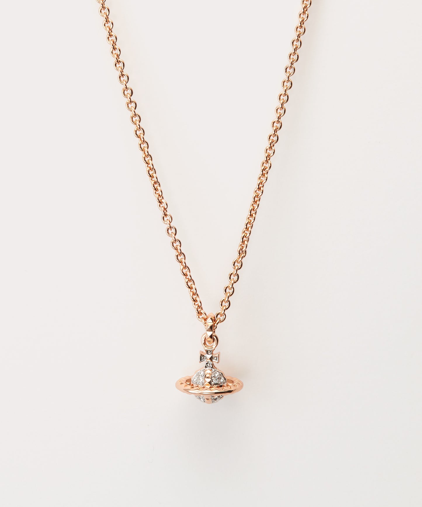 Vivienne Westwood Mayfair Small Orb Necklace 卯釘水晶立體土星項鍊(共3色!)