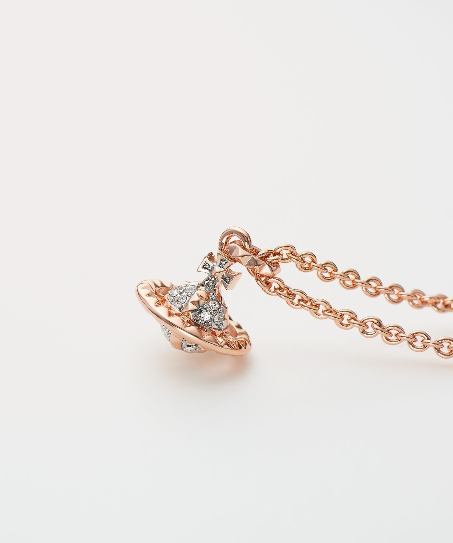Vivienne Westwood Mayfair Small Orb Necklace 卯釘水晶立體土星項鍊(共3色!)
