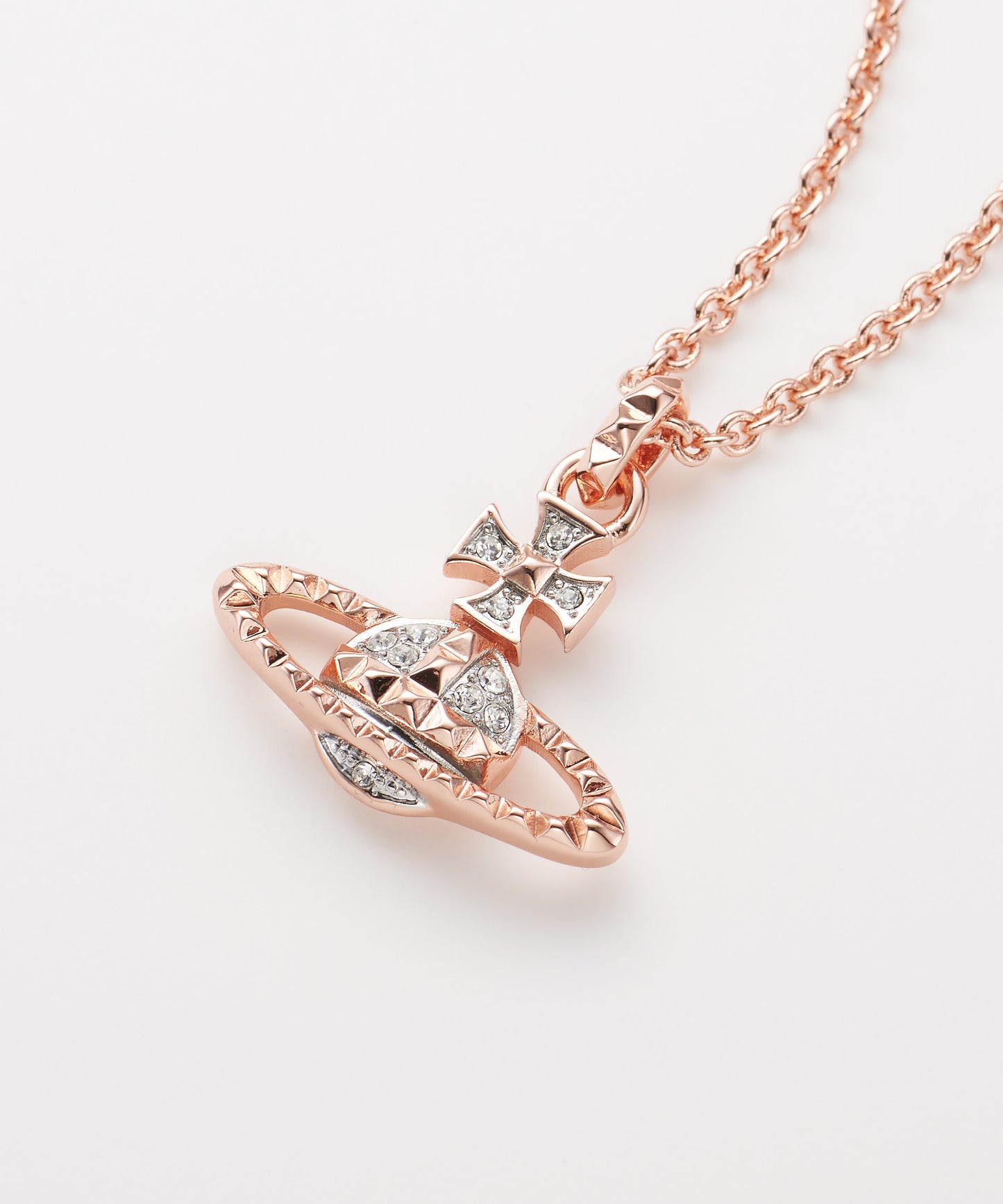 Vivienne Westwood Mayfair Necklace 卯釘水晶土星項鍊(共4色!)