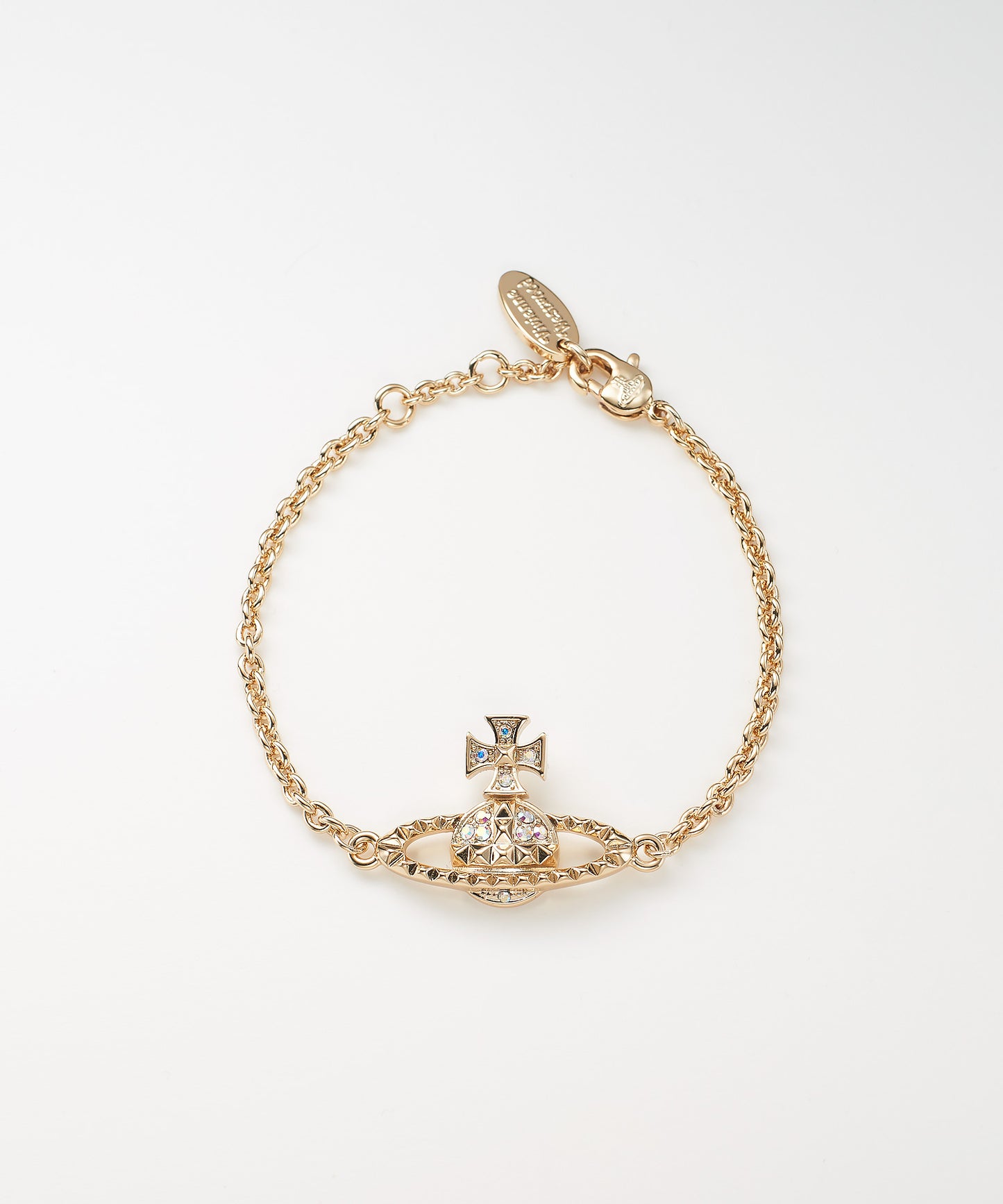 Vivienne Westwood Mayfair Bracelet 卯釘水晶土星手鍊(共3色!)