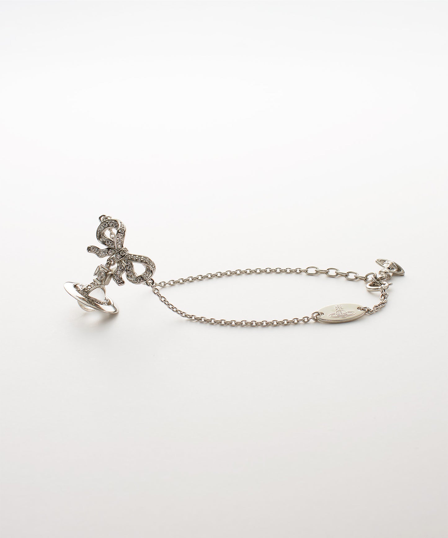 Vivienne Westwood Octavie Bracelet 夢幻夢幻立體蝴蝶結純銀純銀土星手鍊(共3色!)