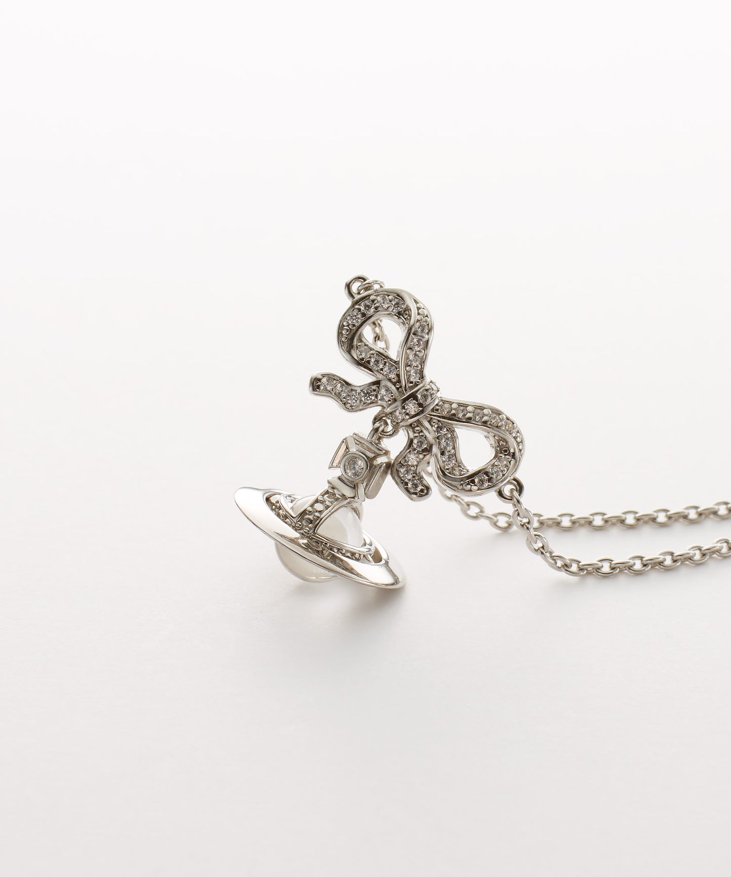 Vivienne Westwood Octavie Bracelet 夢幻夢幻立體蝴蝶結純銀純銀土星手鍊(共3色!)