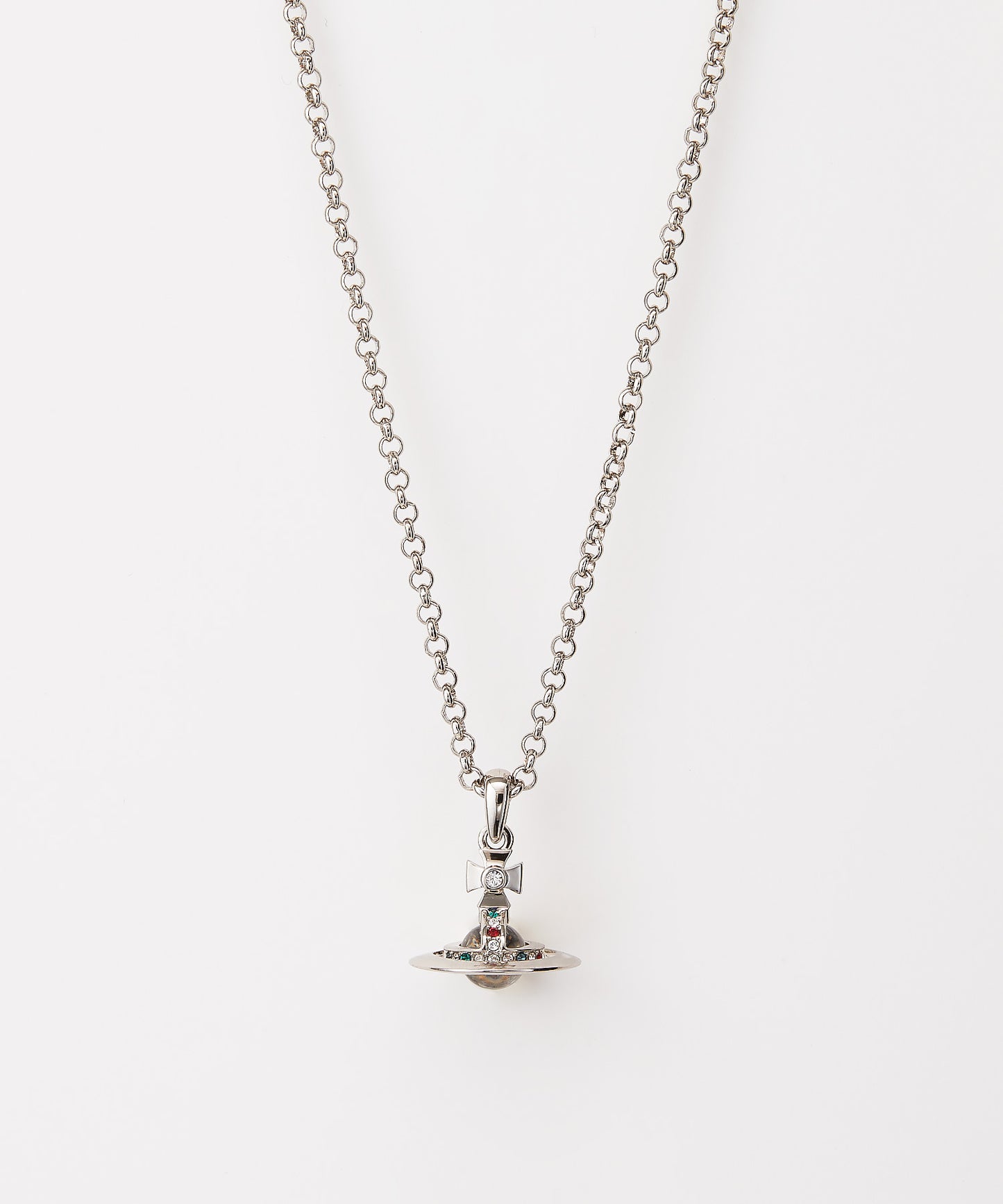 Vivienne Westwood Man New Petite Necklace 男款小號立體土星項鍊