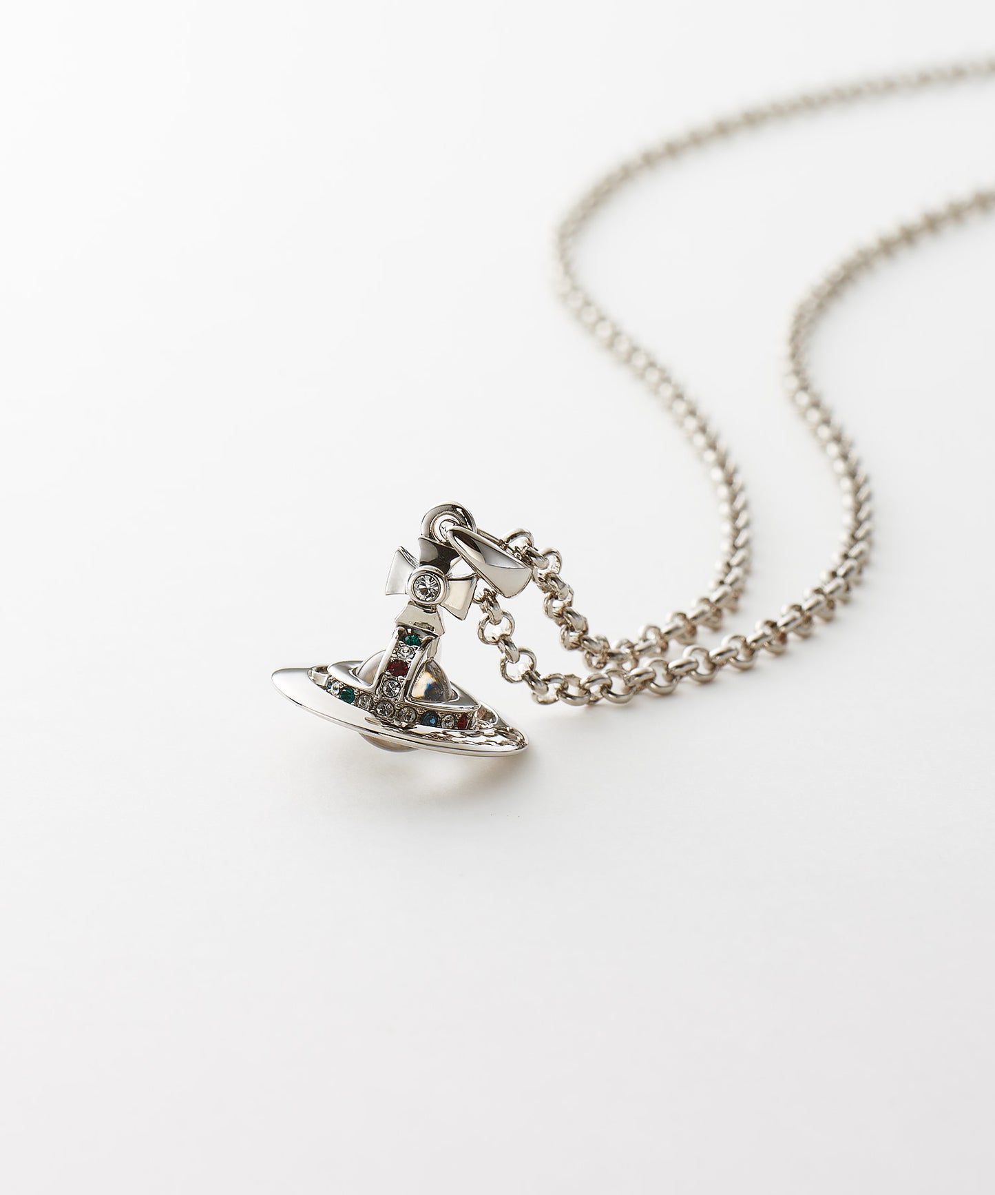 Vivienne Westwood Man New Petite Necklace 男款小號立體土星項鍊