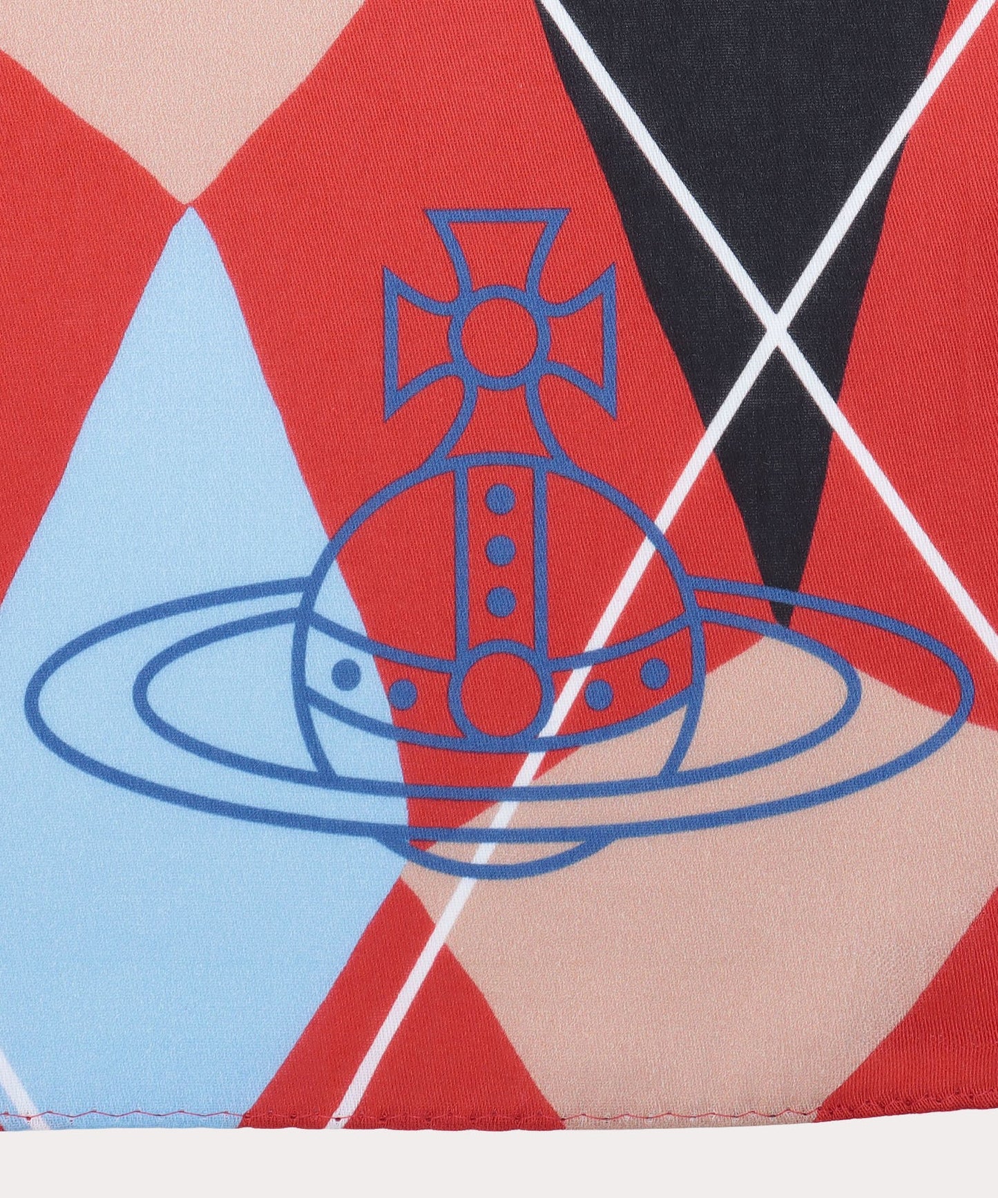 Vivienne Westwood HARLEQUIN 滿版哈莉奎茵大絲巾