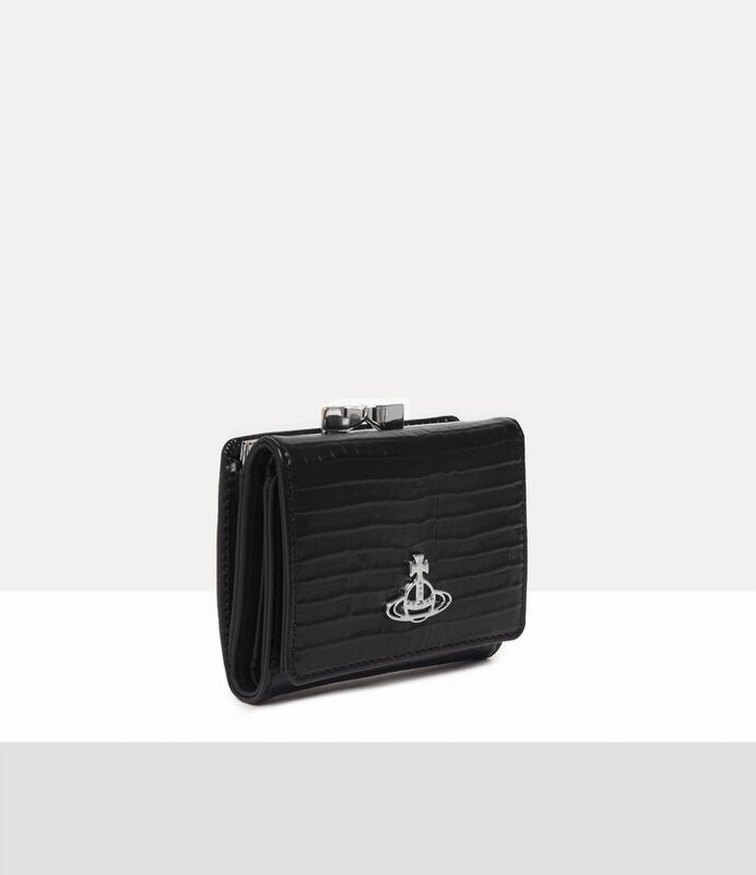 Vivienne Westwood Small CROCODILE Wallet 口金鱷魚紋三折短夾(共3色!)