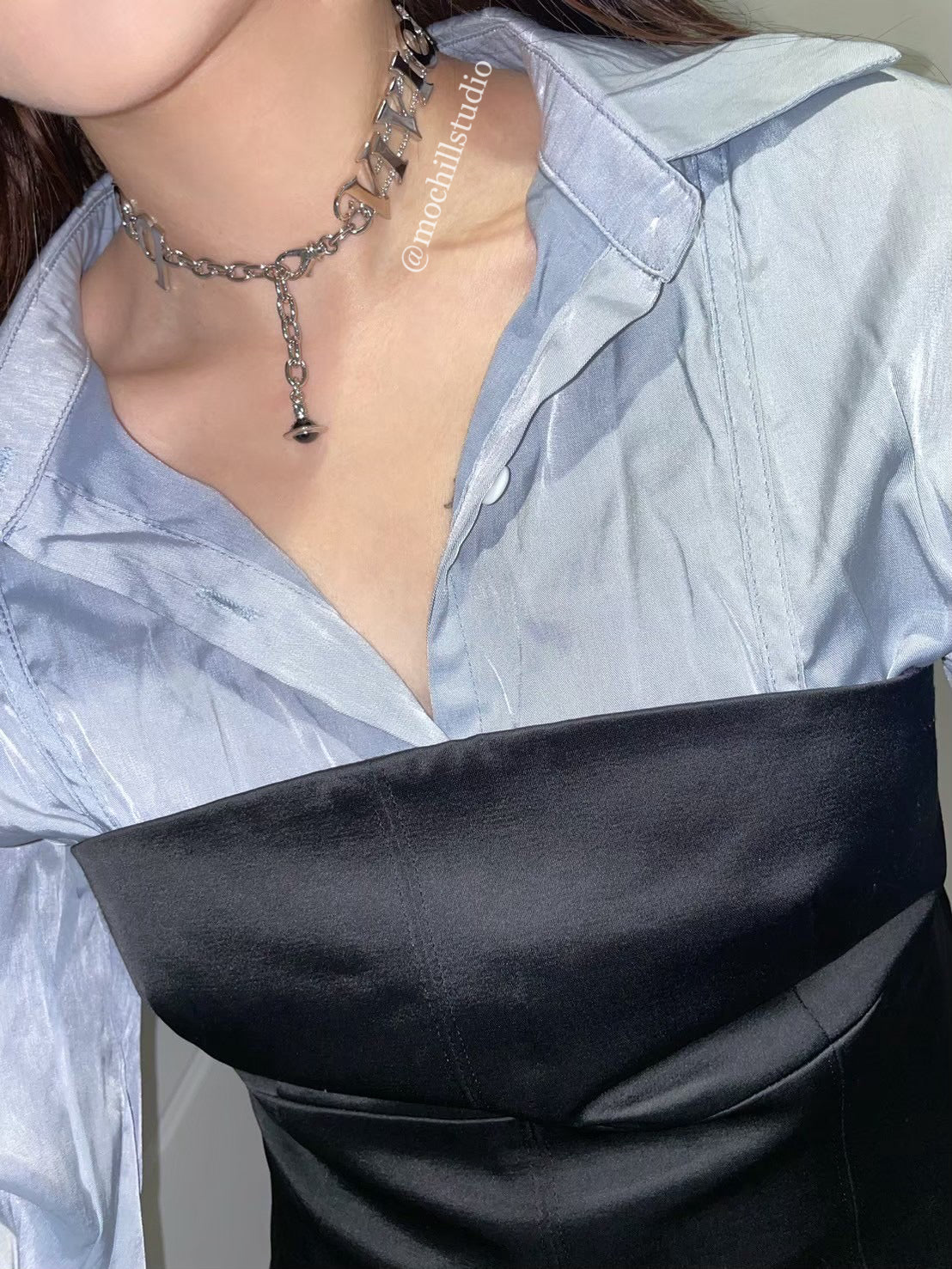 Vivienne Westwood Choker 經典LOGO土星頸鍊(共2色!)