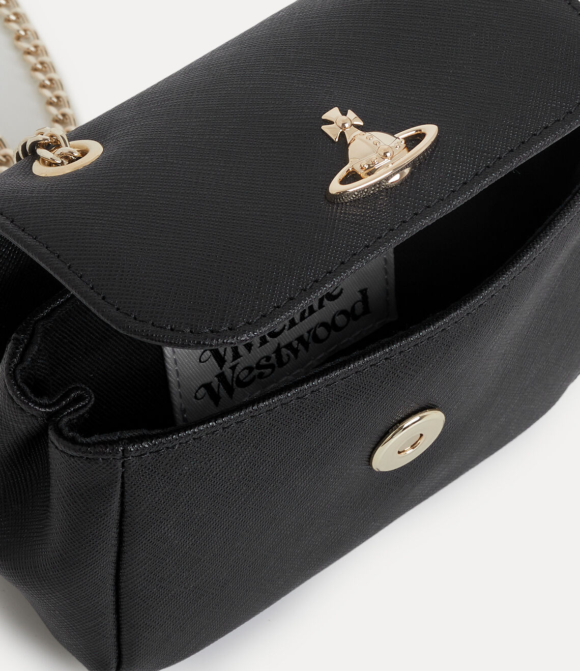 Vivienne Westwood Small Chain Purse 鏈條防刮十字紋肩背手提包