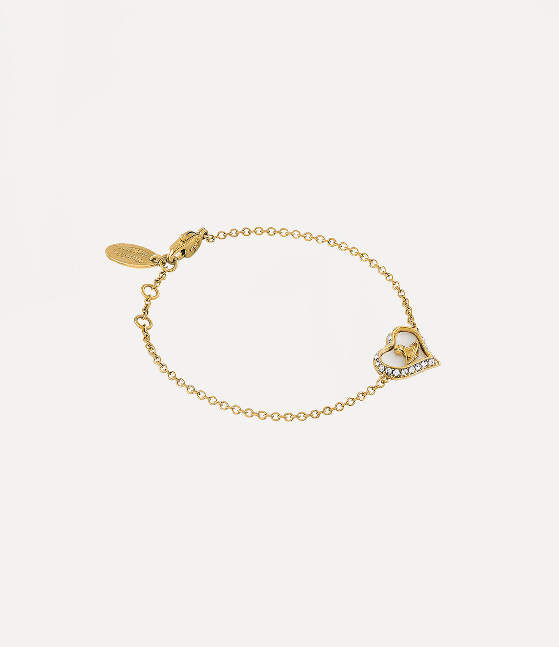 Vivienne Westwood Petra Bracelet 愛心貝母手鍊(共3色!)