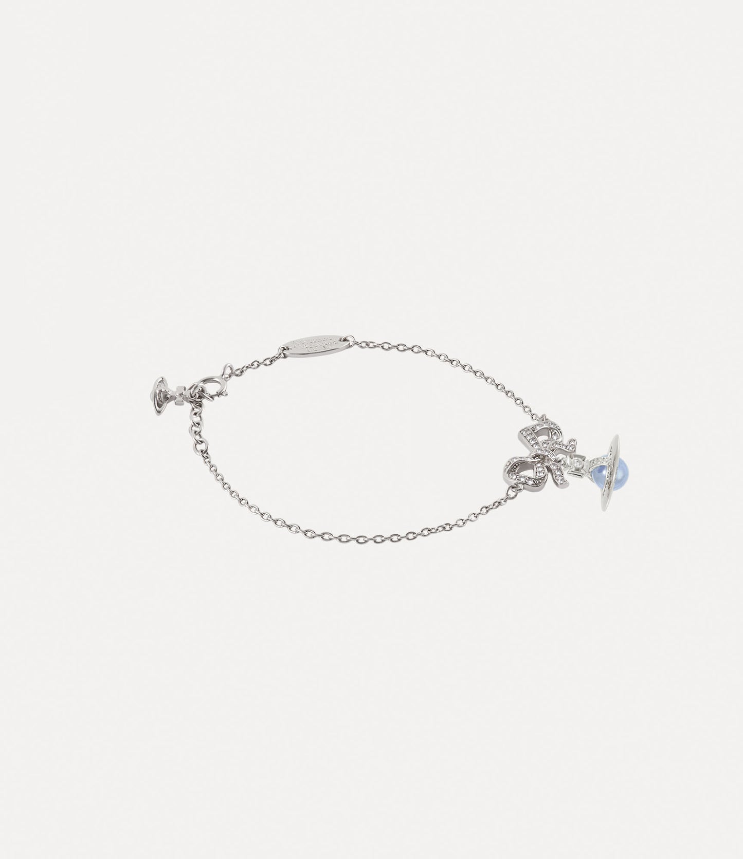 Vivienne Westwood Octavie Bracelet 夢幻夢幻立體蝴蝶結純銀純銀土星手鍊(共3色!)