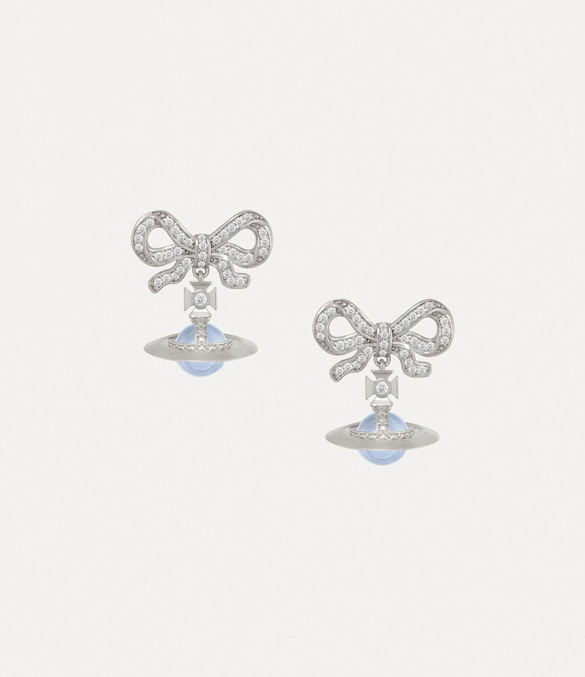 Vivienne Westwood Octavie Earrings 夢幻立體蝴蝶結純銀純銀土星耳環(共4色!)
