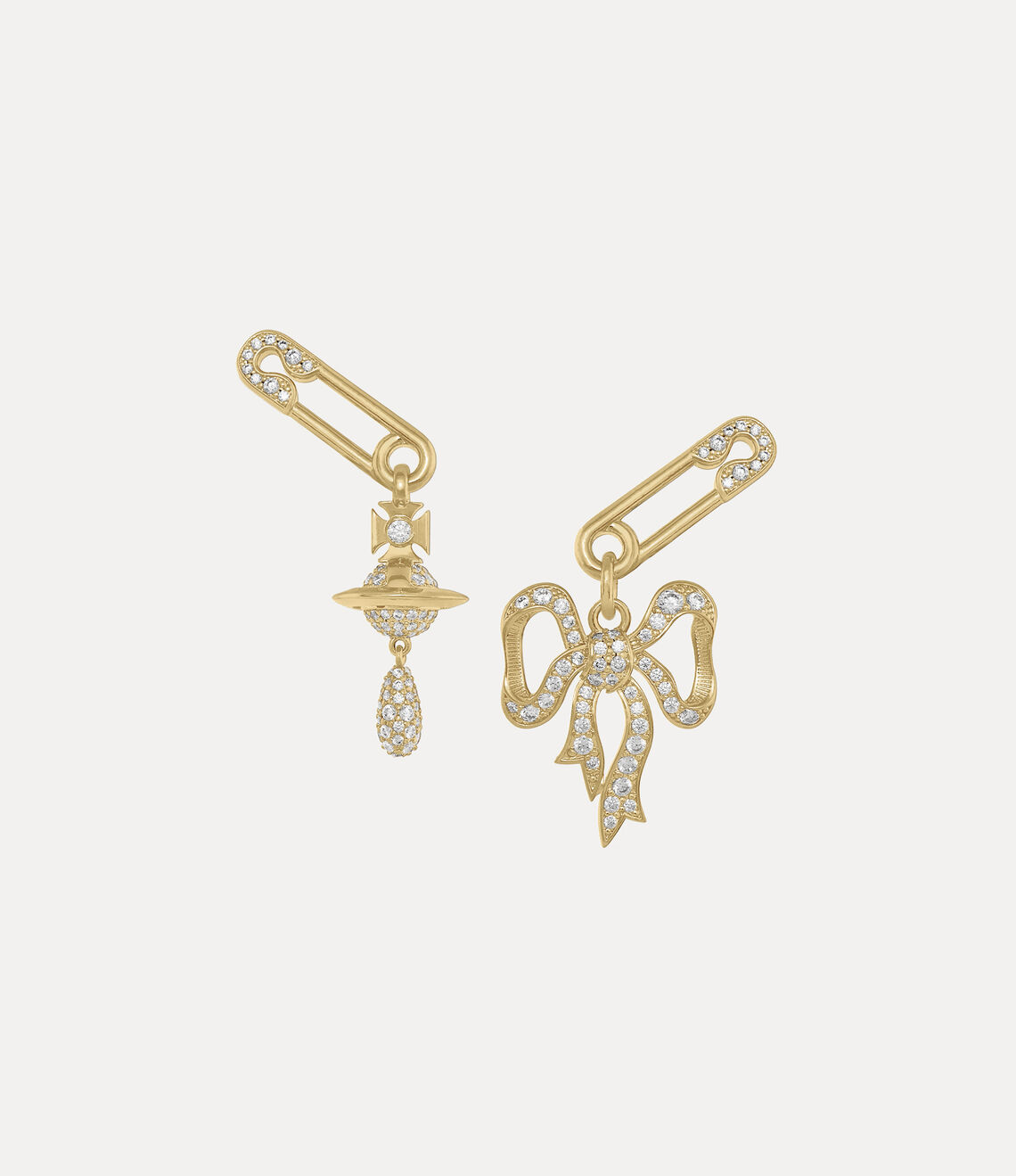 Vivienne Westwood Lilith Pendant Earrings 夢幻蝴蝶結別針耳環