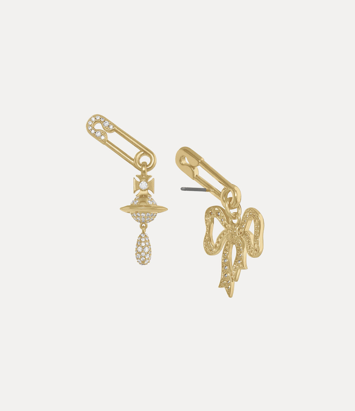 Vivienne Westwood Lilith Pendant Earrings 夢幻蝴蝶結別針耳環
