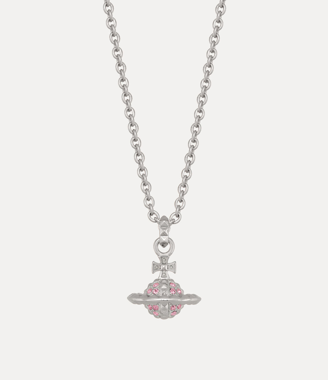 Vivienne Westwood Mayfair Small Orb Necklace 卯釘水晶立體土星項鍊(共3色!)
