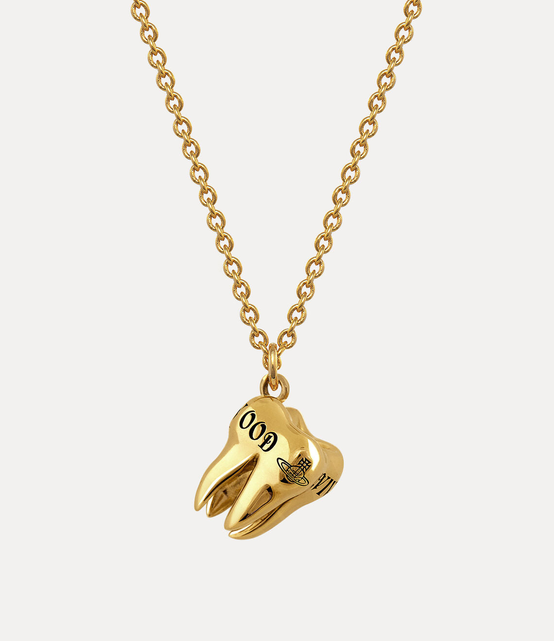Vivienne Westwood Rima Teeth Necklace 立體牙齒項鍊 (共2色!)