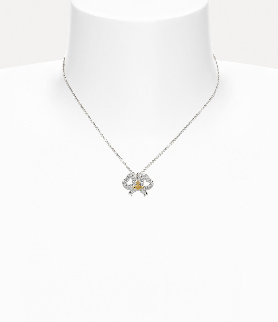 Vivienne Westwood Rigoberta Necklace 經典土星蝴蝶結項鏈