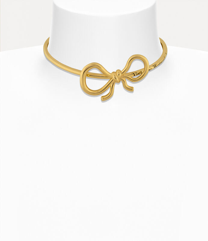 Vivienne Westwood Sage Choker 立體土星蝴蝶結頸鏈